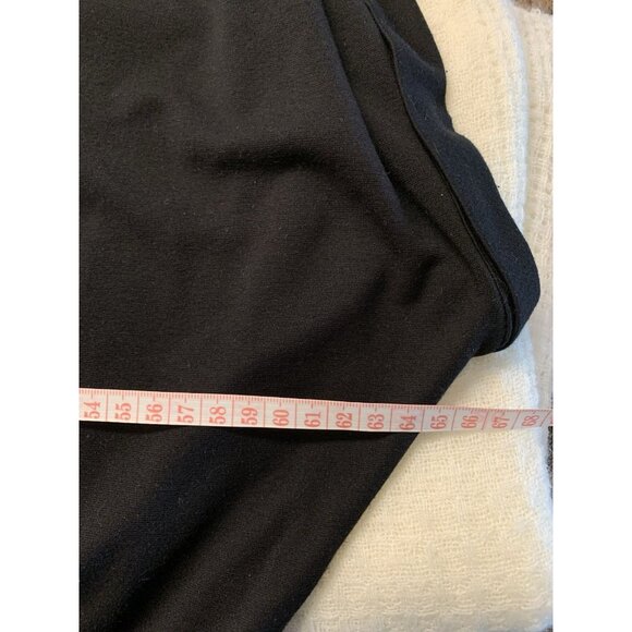 Rachel Roy Black Dress Short Sleeve Drawstring Waist XXL Casual Soft Comfy LBD - Picture 7 of 8